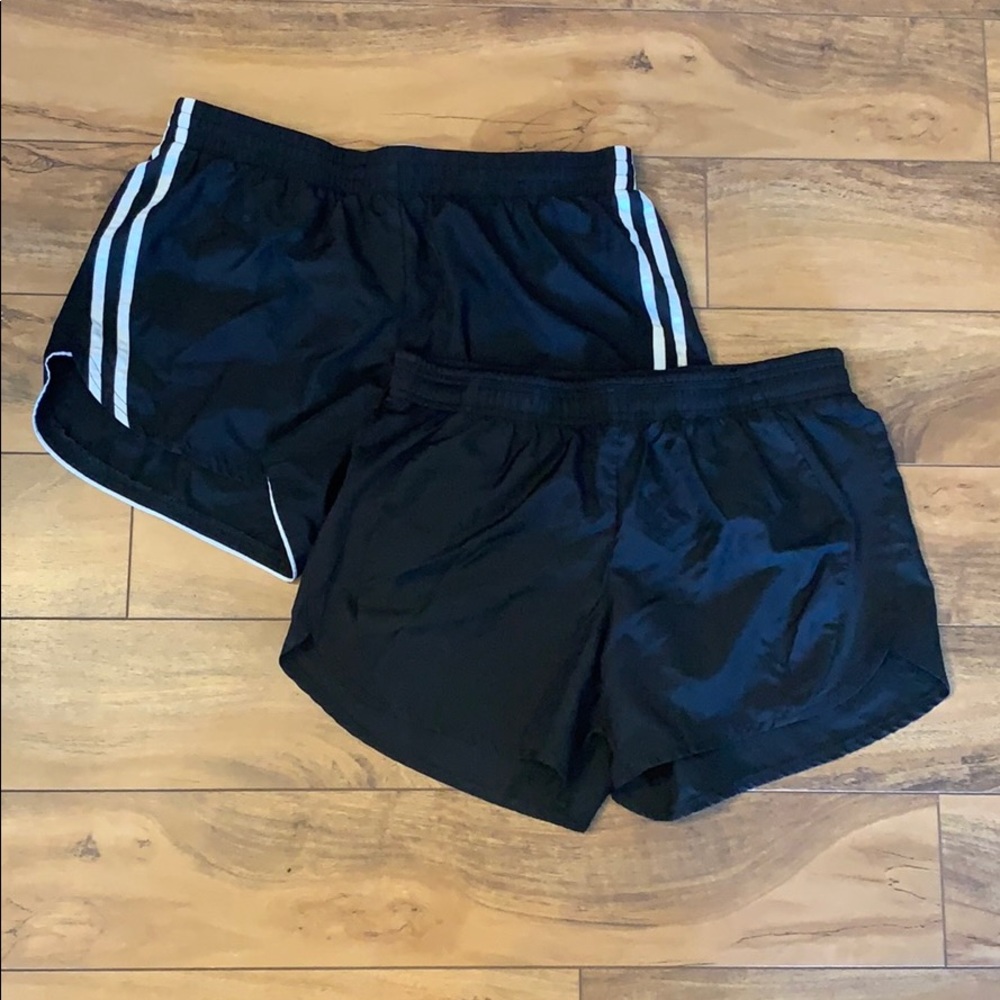 Danskin black running shorts